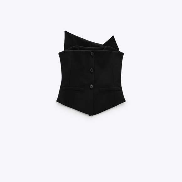 Zara Asymmetric Bustier Limited Edition - Picture 8 of 8